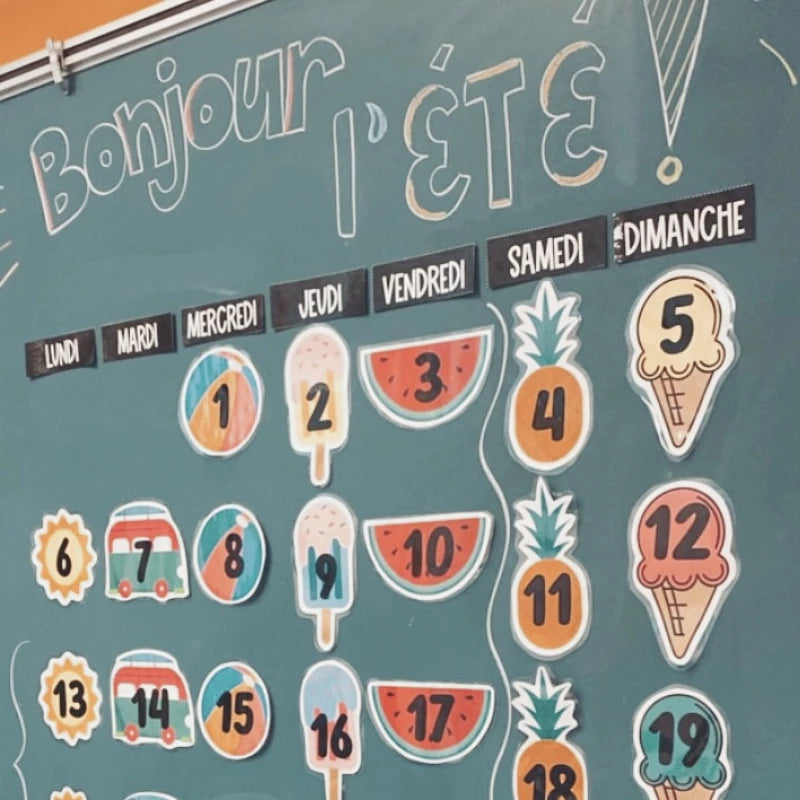Gratuit - Calendrier Juin - Bonjour l'été